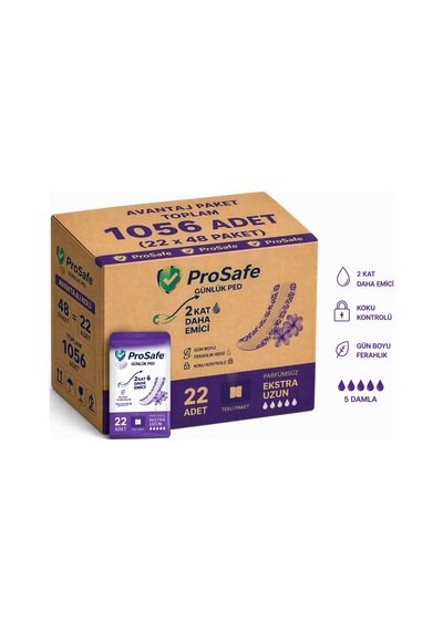 Prosafe Günlük Ped Uzun 1056 Adet