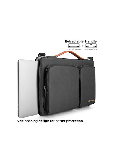 Tomtoc 360 Koruyucu Laptop Omuz Çantası 15.6 İnç Acer Aspire 3/5/ Çok Renkli