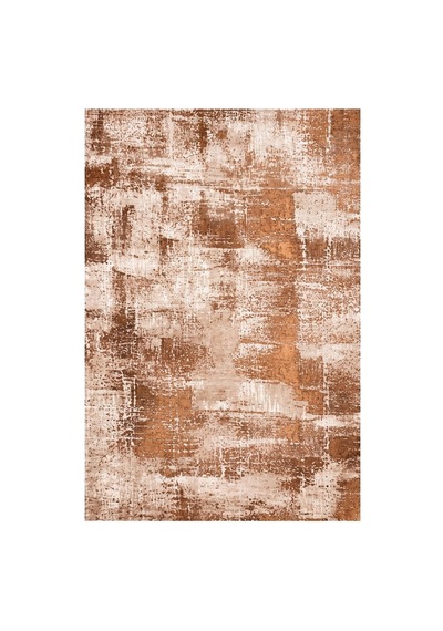 Kartela Halı Lora Halı Kaymaz Taban Makinede Yıkanabilir Halı Bakır - 100 X 150 Cm