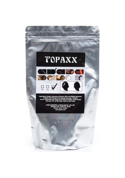 Topaxx Dolgunlaştırıcı Saç Fiber Tozu 100 Gr Siyah