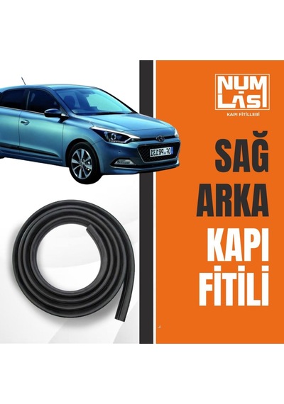 Hyundai İ20 2015-2020 Sağ Arka Kapı Fitili-a Kalite-numlas-nm6178
