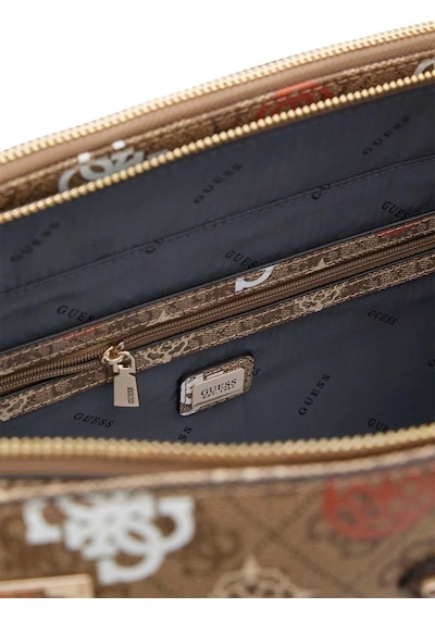 Guess Eliette Logo Kadın Omuz Çantası Twb93150240 Kahve