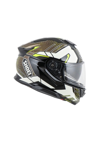 Shoei Gt-Aır 3 Hıke Tc-11Kapalı Kask Beyaz - Kahverengi
