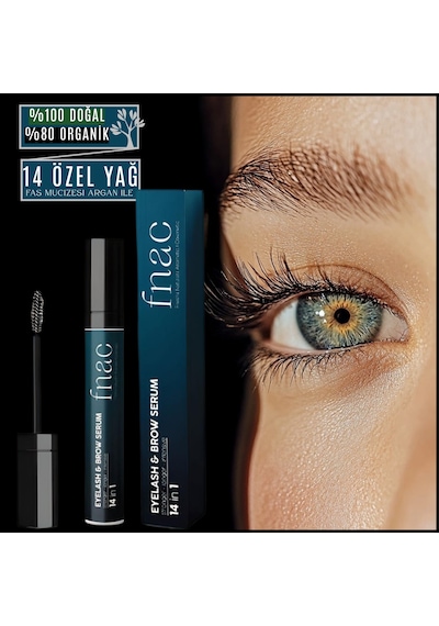 Fnac 14 in 1 Eyelash & Brow Kaş Kirpik Bakım Serumu 5 ML
