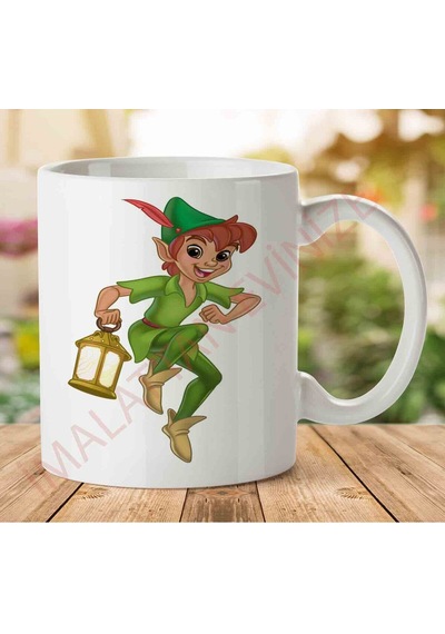 Peter-pan-png-pic İki Tarafı Baskılı Kupa Bardak.jpg Çok Renkli