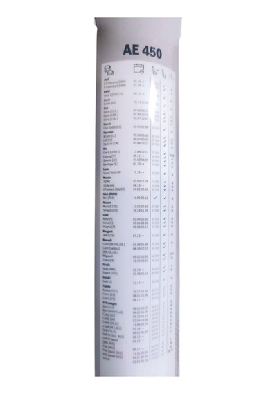 Aero Eco 450 Mm Aparatlı Muz Silecek Ae450 3397015577 Tekli Üstün Performans Ve Dayanıklılık