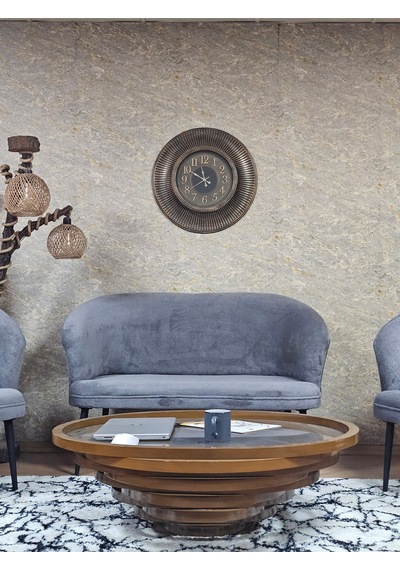 Zafir Teddy Takım Siyah Boyalı Sivriltme Ayak Çay Seti Koltuk - Berjer , Balkon, Salon, Ofis Gri Zafir Teddy Takım Siyah Boyalı Sivriltme Ayak Çay Seti Koltuk - Berjer , Balkon, Salon, Ofis Gri