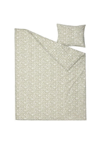 Ikea Sorgmantel Beyaz-yeşil 150x200/50x60 Cm Tek Kişilik Nevresim Seti Beyaz - Yeşil