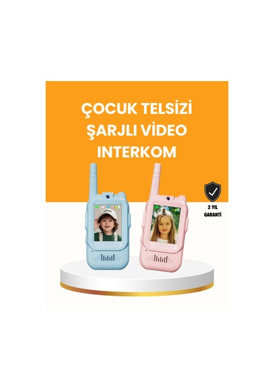 Uzun Menzilli Video Walkie Talkie Eğitici Ve Eğlenceli Oyuncak - Lisinya