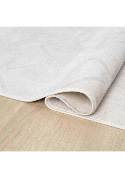 Krem Bej Geometrik Etnik Modern Halı - Nd5116kv Krem - Bej