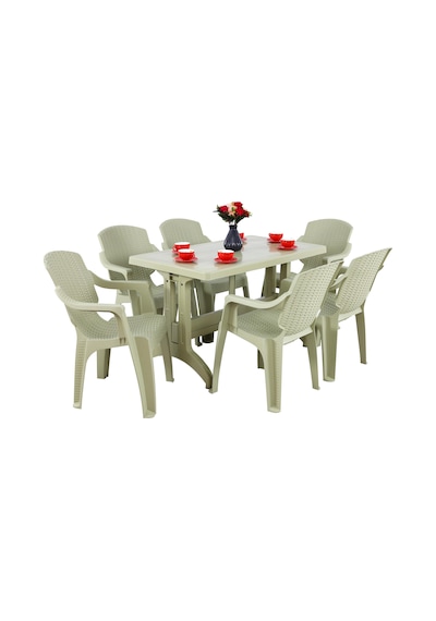 Mandella Zeugma 70x120 Golf Koltuk 6 Kişilik Masa Takımı Çölbeji Mandella Zeugma 70x120 Golf Koltuk 6 Kişilik Masa Takımı Çölbeji