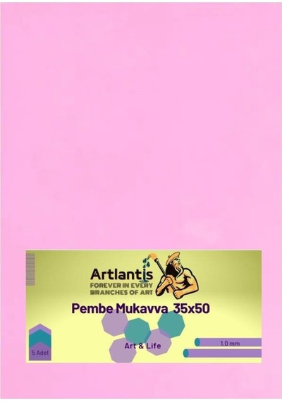 Renkli Mukavva 35X50 5 Adet Artlantis Renkli Mukavva 5 Adet
