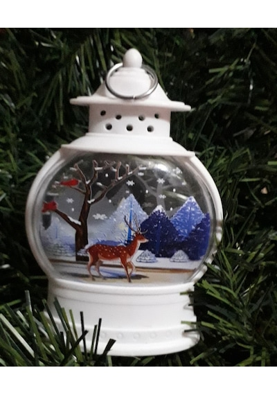 YILBAŞI NOEL GEMİCİ FENERİ LED IŞIKLI FENER DEKOR MASA LAMBASI YILBAŞI HEDİYELERİ NOEL BABA GEYİK FİGÜRLÜ LAMBA