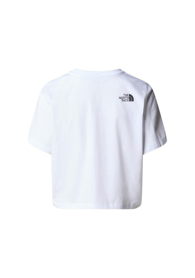 The North Face W S/s Cropped Easy Tee Kadın T-shirt Nf0a87nafn41 Beyaz