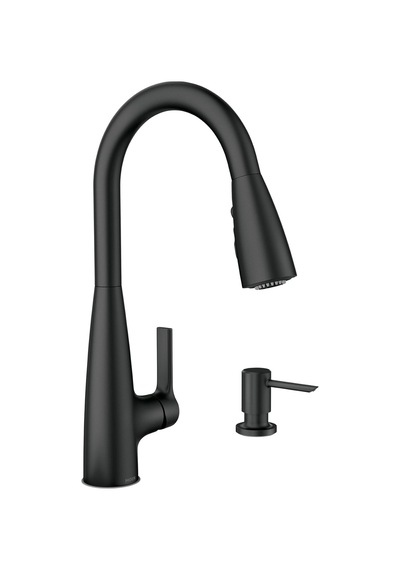 Moen 87627bl Haelyn Tek Saplı Aşağı Çekmeli Püskürtücü Mutfak Mus Diğer