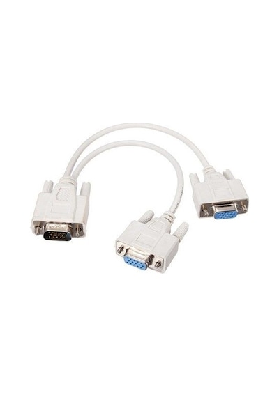 VGA to 2 x VGA Çoklayıcı Y Kablo