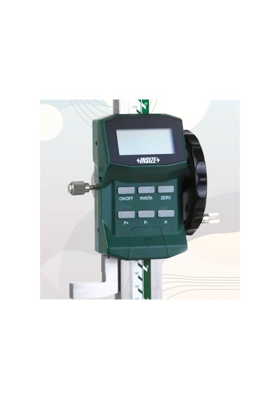 Insize 1156-300 Dijital Tek Sütun Mihengir - Makaralı 0-300mm/0-12