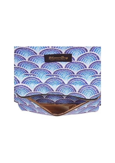 Bloominbag Calm Waves 13-14 İnç Laptop / Macbook Sırt Çantası Mavi - Beyaz