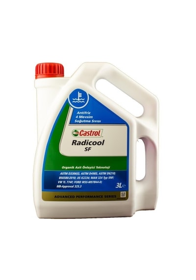 Castrol Radicool Sf Kırmızı Antifriz 3 Lt