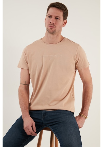 Buratti Erkek T Shirt 541TACTICAL VİZON Vizon