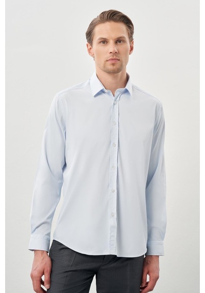 İmza Koyu Mavi Uzun Kol Düz Bez Ayağı Sert Yaka Cepsiz Esnek Classic Slim Fit Gömlek 1004245223 300 Koyu Mavi İmza Koyu Mavi Uzun Kol Düz Bez Ayağı Sert Yaka Cepsiz Esnek Classic Slim Fit Gömlek 1004245223 300 Koyu Mavi