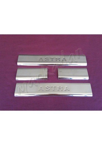 Woc Chrome Opel Astra K Krom Kapı Eşiği 2015 Sonrası 4 Parça Pasl