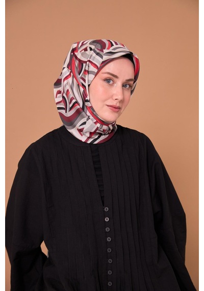 Silk Home Twill İpek Eşarp 11471-20 Beyaz, Siyah, Kırmızı, Bordo, Gri