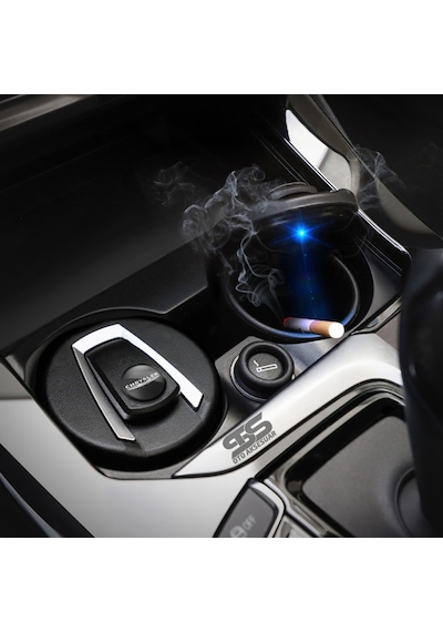 Sts Oto Aksesuar Bmw Tip Işıklı Oto Küllük