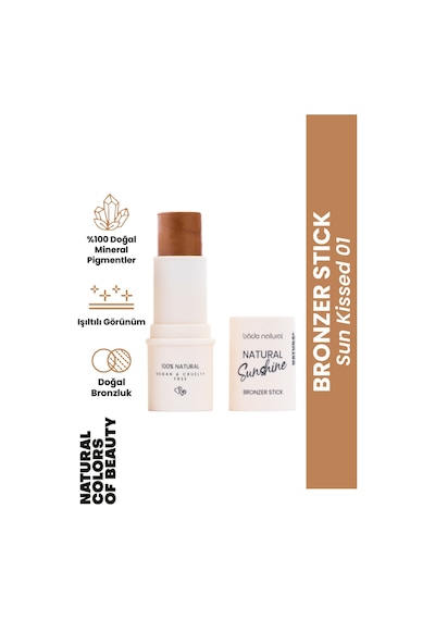 Bade Natural Bronzer Stick 01 Sun Kissed