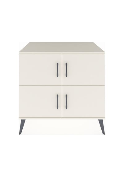 Kronos Şifonyer 2 Raflı 4 Kapaklı 88x59x80 Aytaşı-aytaşı/antrasit Aytaşı/antrasit