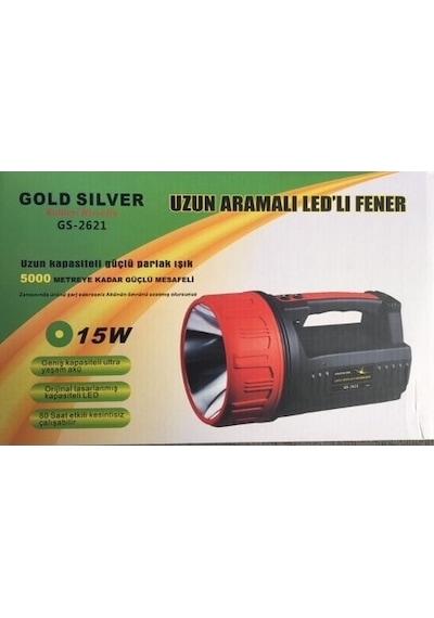 Gold Silver Gs-2621 5 Km Menzil Işıldak
