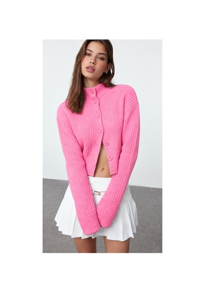 Maison Velora Kadın Pembe Basic Crop Yumuşak Dokulu Dik Yaka Triko Hırka-27aj001 Pembe 923043141 Pembe Maison Velora Kadın Pembe Basic Crop Yumuşak Dokulu Dik Yaka Triko Hırka-27aj001 Pembe 923043141 Pembe