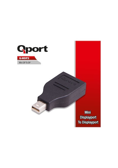 Qport Q Mdp2 Display To Mini Display Port Çevirici