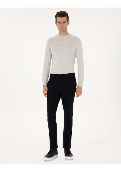 Pierre Cardin Erkek Lacivert Pantolon Kanvas-chino 50309926-vr033 Lacivert