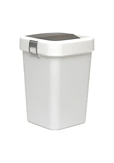 Carpex Çöp Kovası Duvara Monte 40 Lt Beyaz