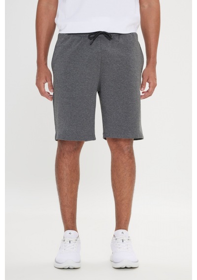 AC&Co / Altınyıldız Classics Erkek Antrasıt Melanj Standart Fit Günlük Rahat Spor Örme Şort Antrasit Melanj AC&Co / Altınyıldız Classics Erkek Antrasıt Melanj Standart Fit Günlük Rahat Spor Örme Şort Antrasit Melanj