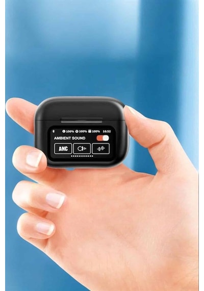 Bluetooth Kulaklık Kablosuz Ekranlı Anc/enc Destekli Dokunmatik - Lisinya