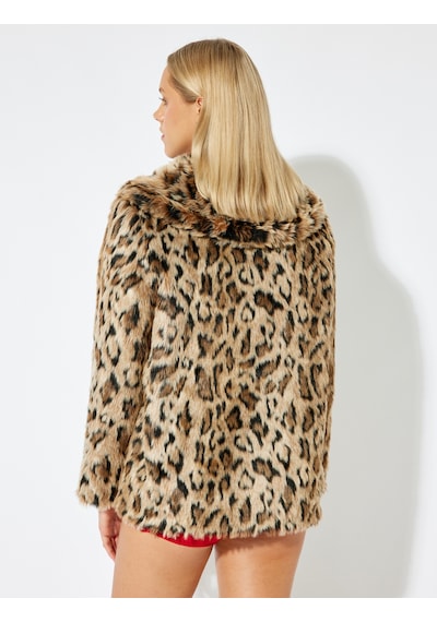Koton Suni Kürk Kaban Oversize Leopar Desenli Şal Yaka Kapüşonlu Cep Detaylı Leopar Desenli 5wal00044ıw Leopar Desenli Çok Renkli Koton Suni Kürk Kaban Oversize Leopar Desenli Şal Yaka Kapüşonlu Cep Detaylı Leopar Desenli 5wal00044ıw Leopar Desenli Çok Renkli