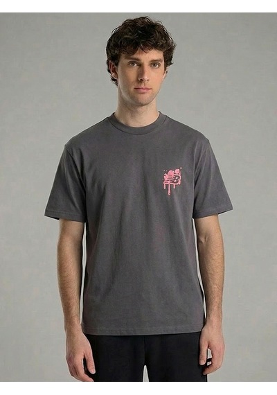 Nb Lifestyle Men Tshirt Erkek Gri T-shirt - Mnt1649 Gri