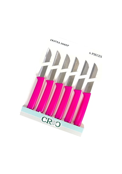 Croc 6lı Meyve Bıçağı Pembe