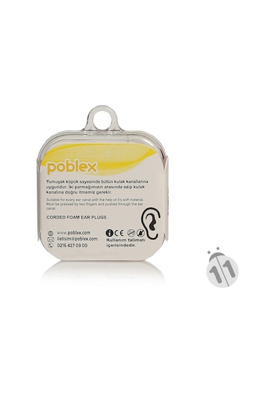 Poblek İpli Kulak Tıkacı