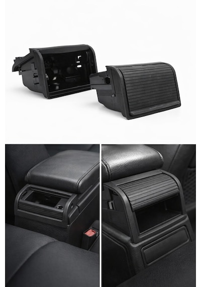 Bmw E46 Arka Küllük Kapak Arka Konsol Küllük Komple Set Arka Kol Dayama Küllük E46 Sedan Coupe Cabrio Uyumlu 1pc