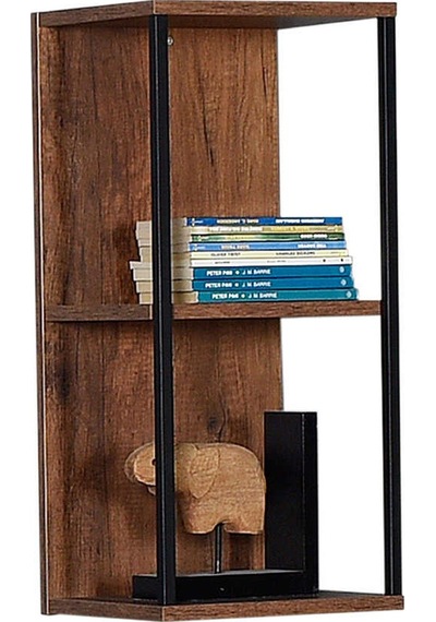 Profile Duvar Rafı-koyu Ceviz Oslo Ceviz 30x63x25 CM Gxyxd
