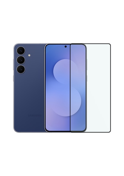 Safeus Tam Kaplayan Parmak İzi Bırakmayan Safir Ekran Koruyucu Cam , Samsung S25 Fe İle Uyumlu