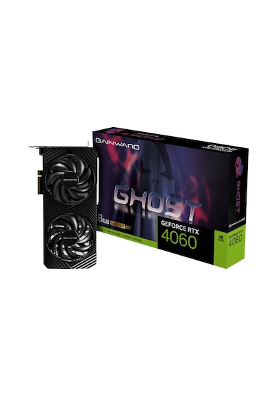 Gainward NVIDIA GeForce RTX 4060 Ghost OC NE64060T19P1-1070B 8 GB GDDR6 128 Bit Ekran Kartı