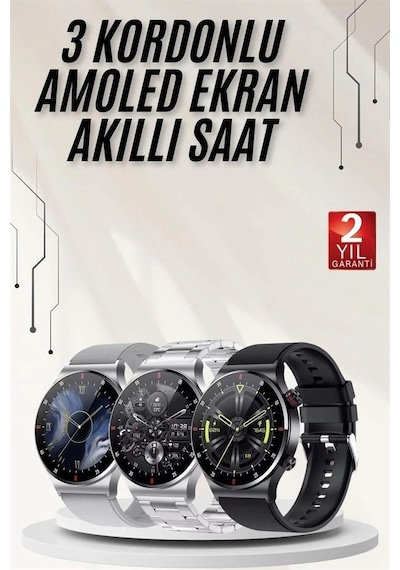 Çok Fonksiyonlu Akıllı Saat Bluetooth Bağlantılı Çağrı Cevaplayabilen Uzun Pil Ömrü Yeni Nesil