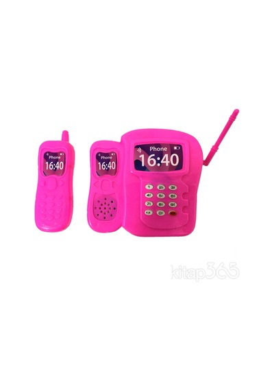 Can Oyuncak Poşetli Telefon Fuşya 3 +