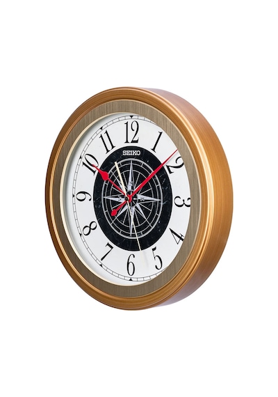 Seiko Clock Qxa844g Duvar Saati Kahverengi