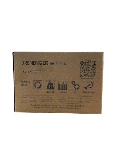Okuma Revenger Rv-3000a 1 Bilyalı Spin Olta Makinesi