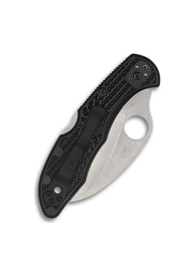 Spyderco Tasman Salt 2 Black Spyderedge Kamp Çakı Siyah